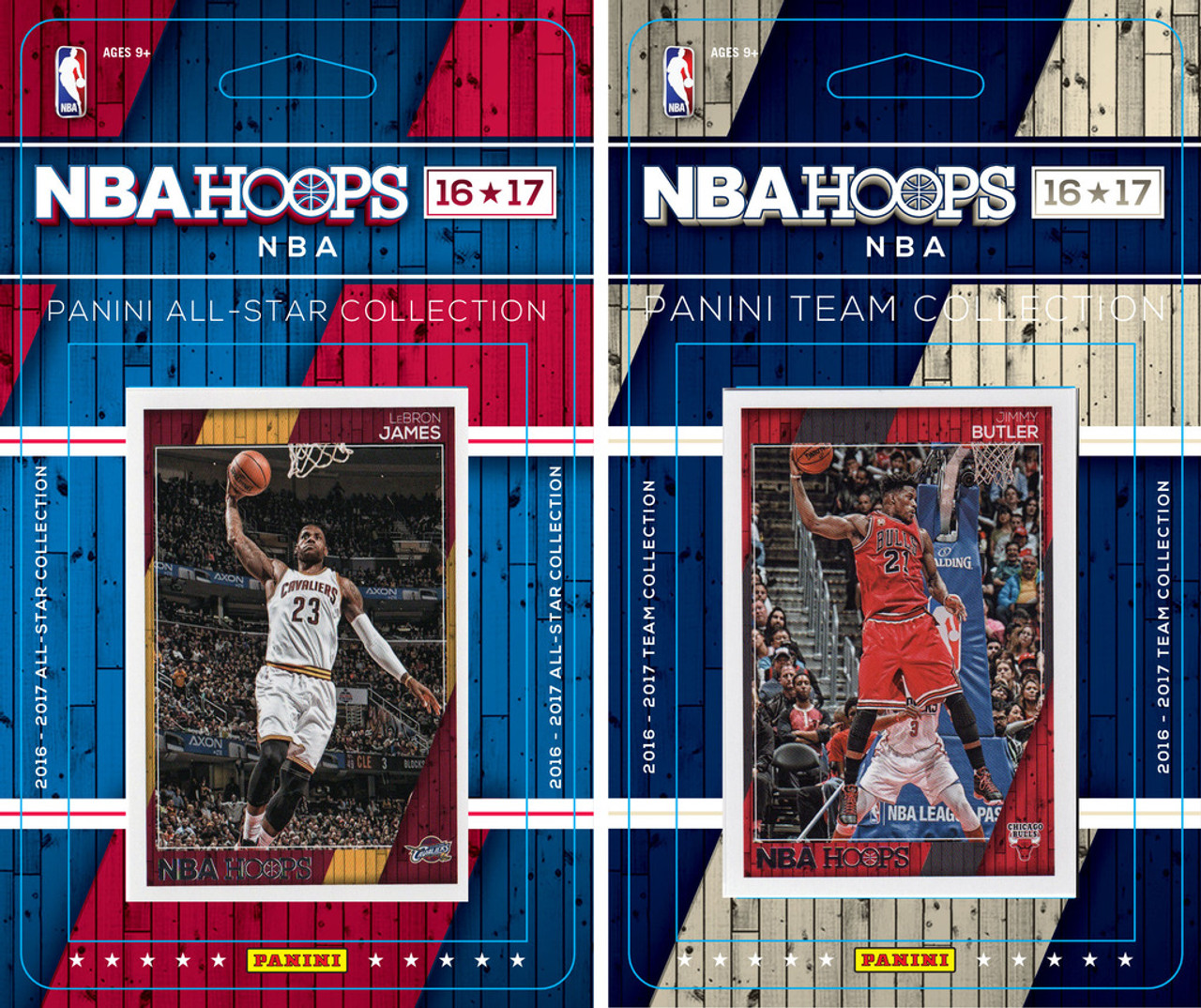 NBA Chicago Bulls Licensed 2016-17 Hoops Team Set Plus 2016-17 Hoops All-Star Set