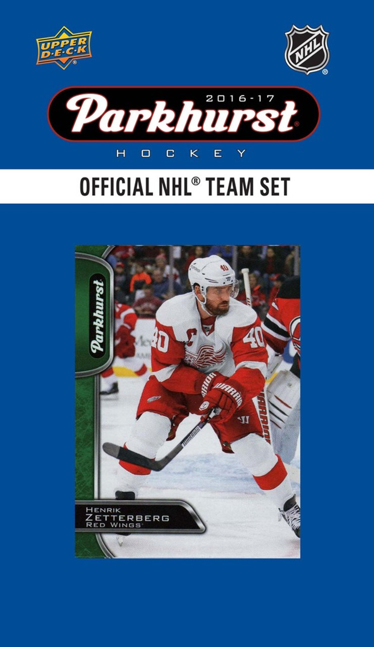 NHL Detroit Red Wings 2016 Parkhurst Team Set