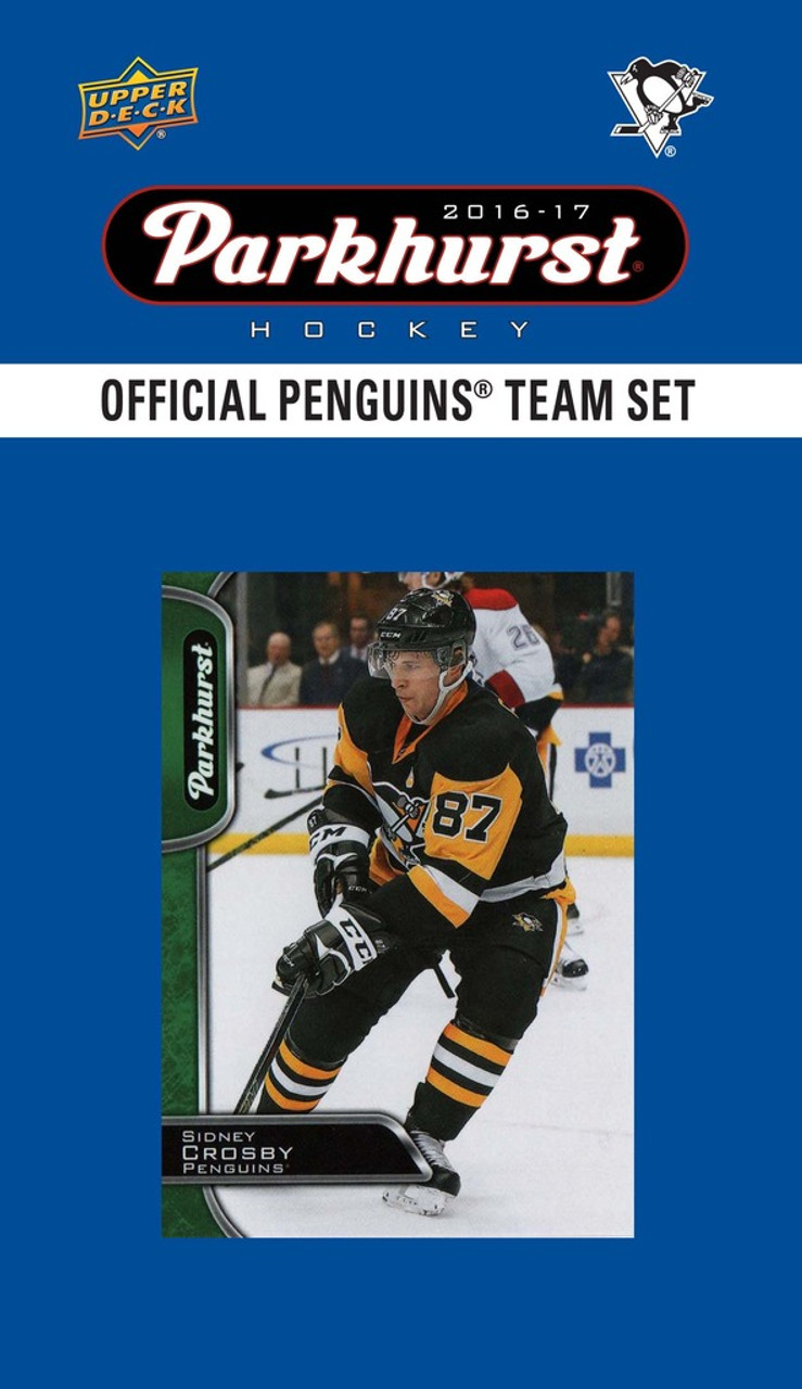 NHL Pittsburgh Penguins 2016 Parkhurst Team Set
