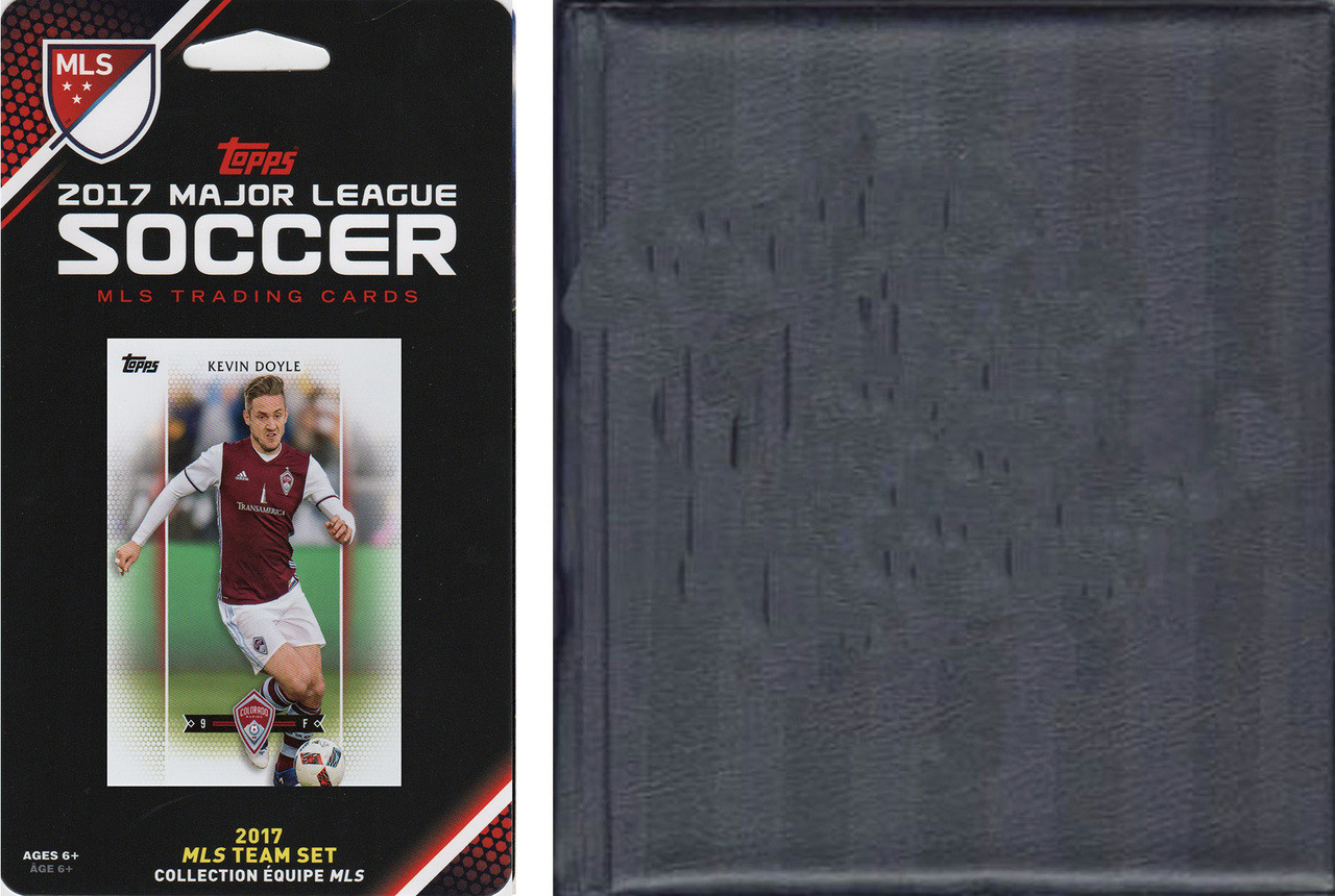 MLS Colorado Rapids 2017 Topps Team Set Plus Collectors Album