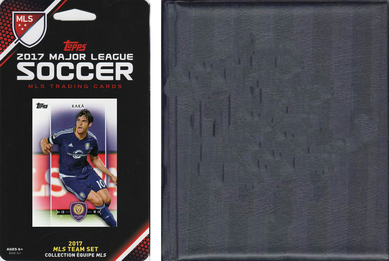 MLS Orlando City SC 2017 Topps Team Set Plus Collectors Album