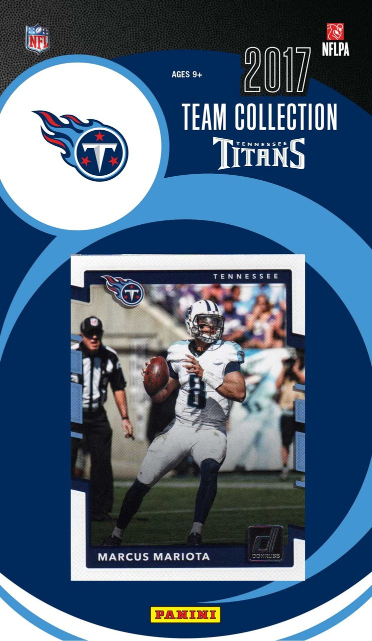 NFL Tennessee Titans Licensed 2017 Donruss Team Set.