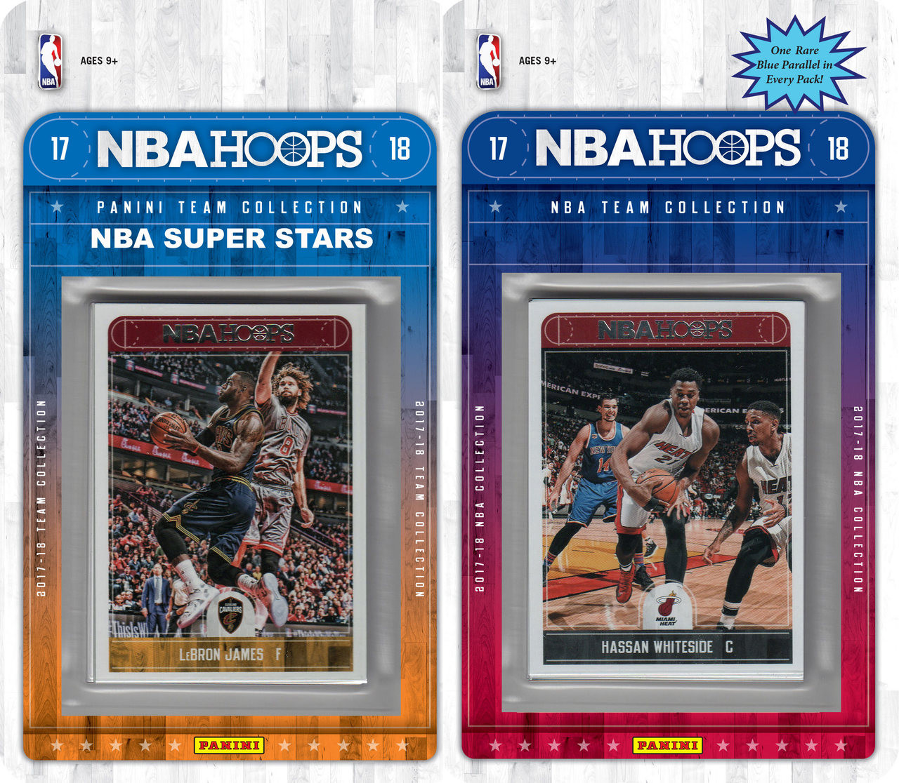 NBA Miami Heat Licensed 2017-18 Hoops Team Set Plus 2017-18 Hoops All-Star Set