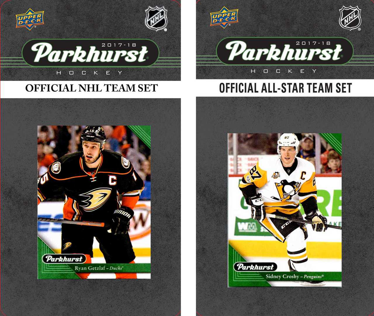 NHL Anaheim Ducks 2017 Parkhurst Team Set and All-Star Set