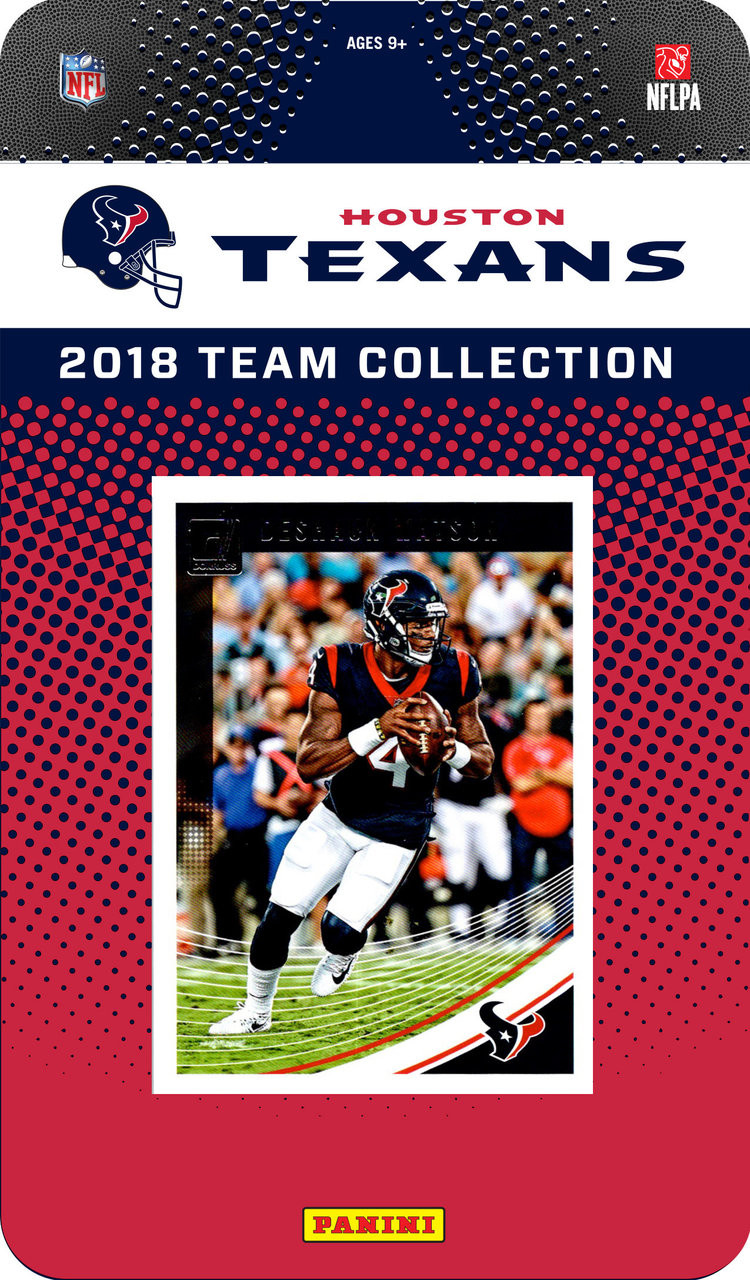 NFL Houston Texans Licensed 2018 Donruss Team Set. - C and I Collectibles