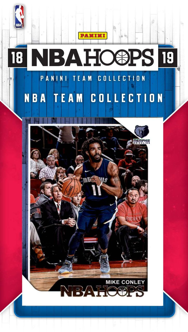 NBA Memphis Grizzlies Licensed 2018-19 Hoops Team