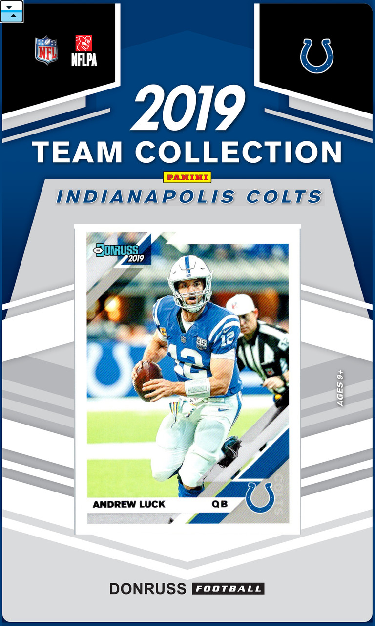 NFL Indianapolis Colts Licensed2019 Donruss Team Set