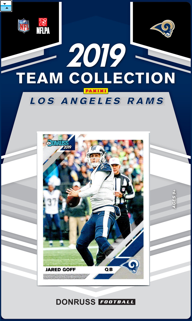 NFL Los Angeles Rams Licensed2019 Donruss Team Set