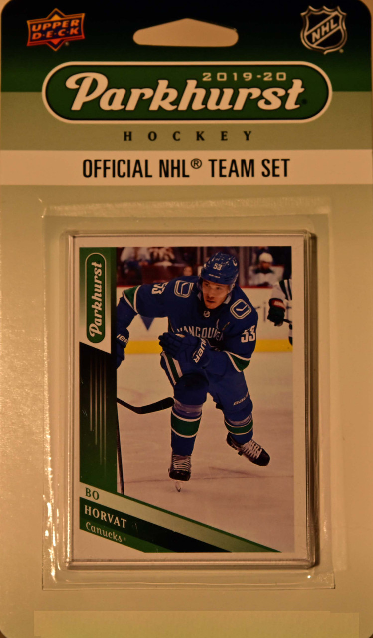 NHL Vancouver Canucks 2019 Parkhurst Team Set