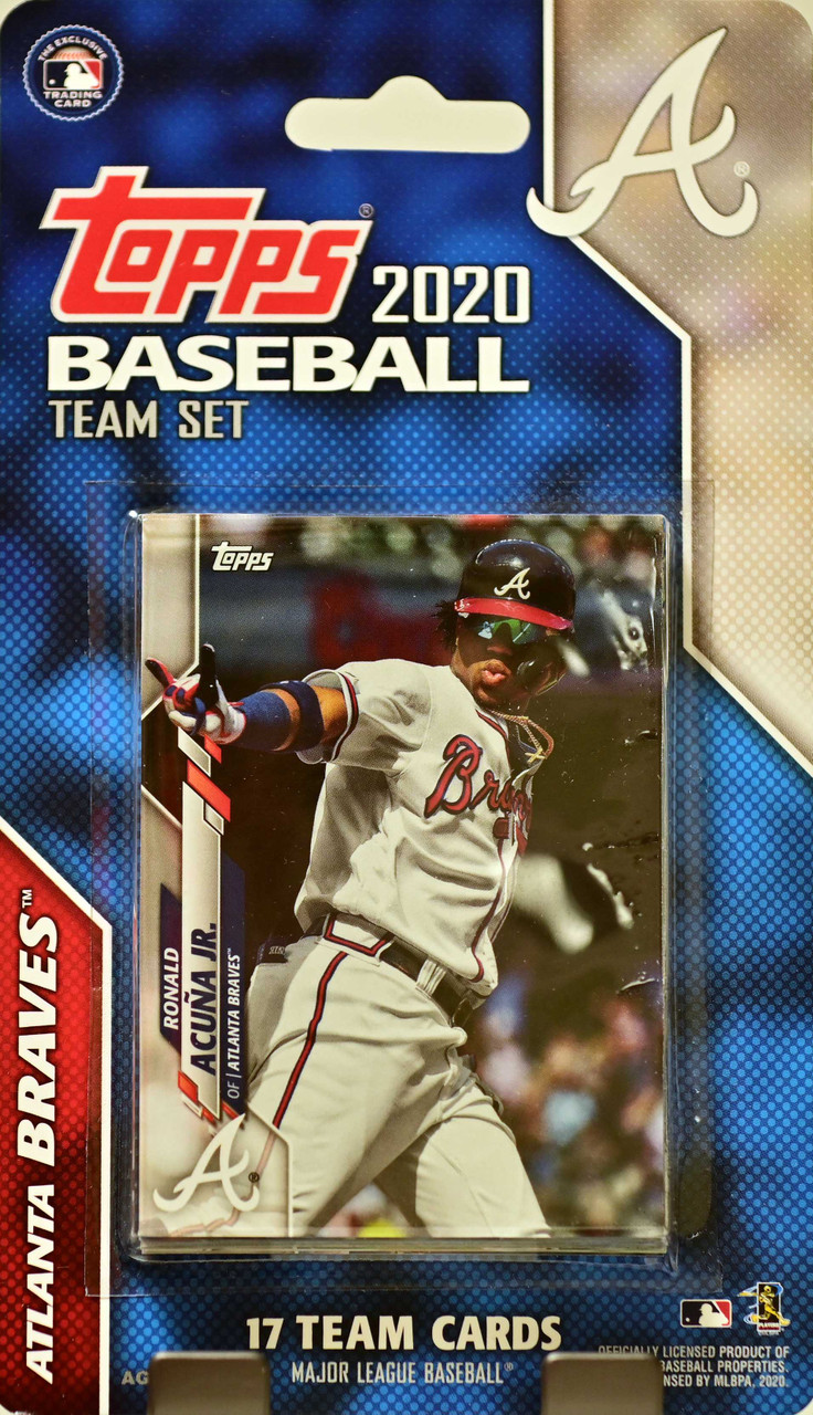 MLB Atlanta Braves 2020 Team Set