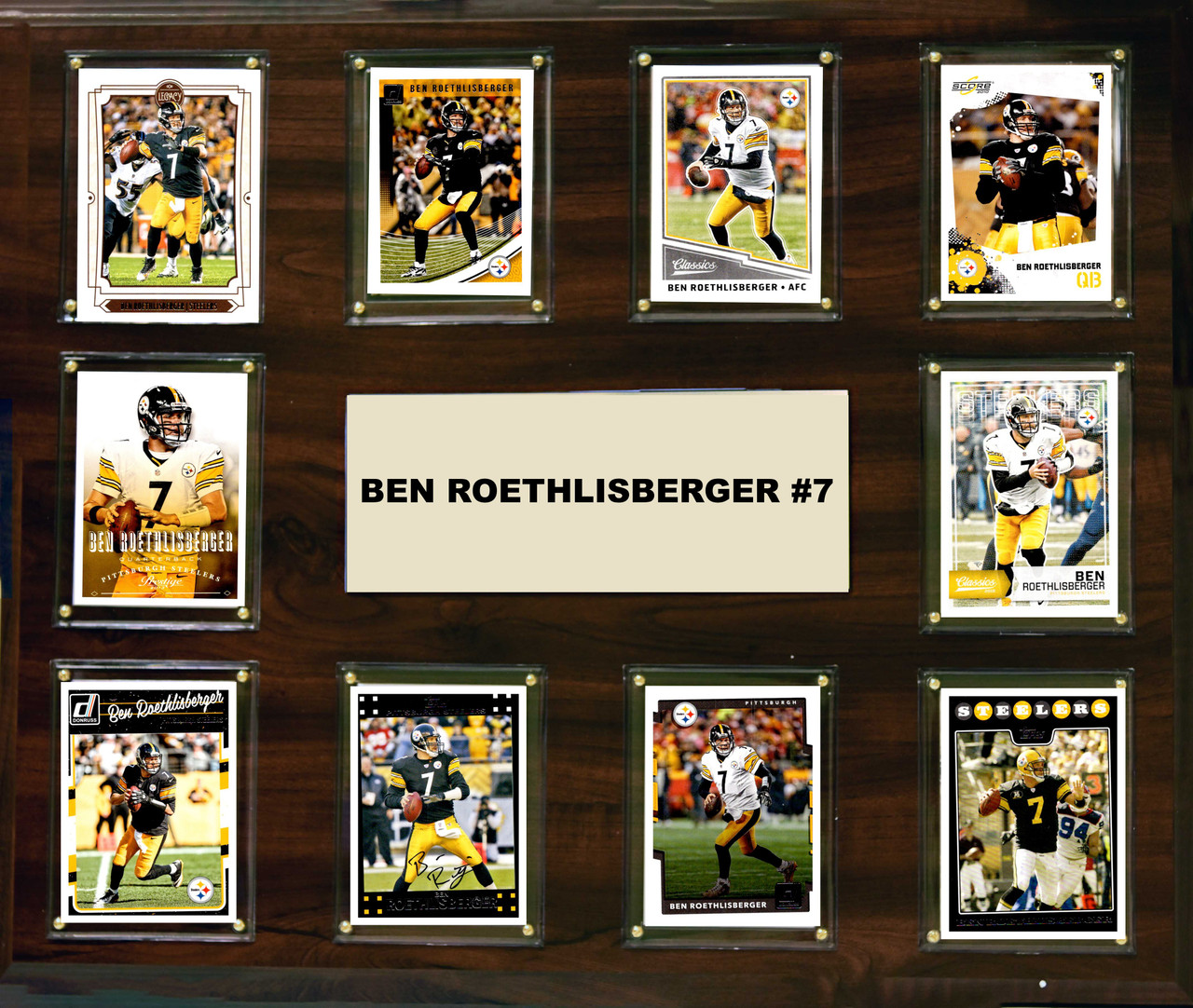 NFL 15"x18" Ben Roethlisberger Pittsburgh Steelers Player Plaque