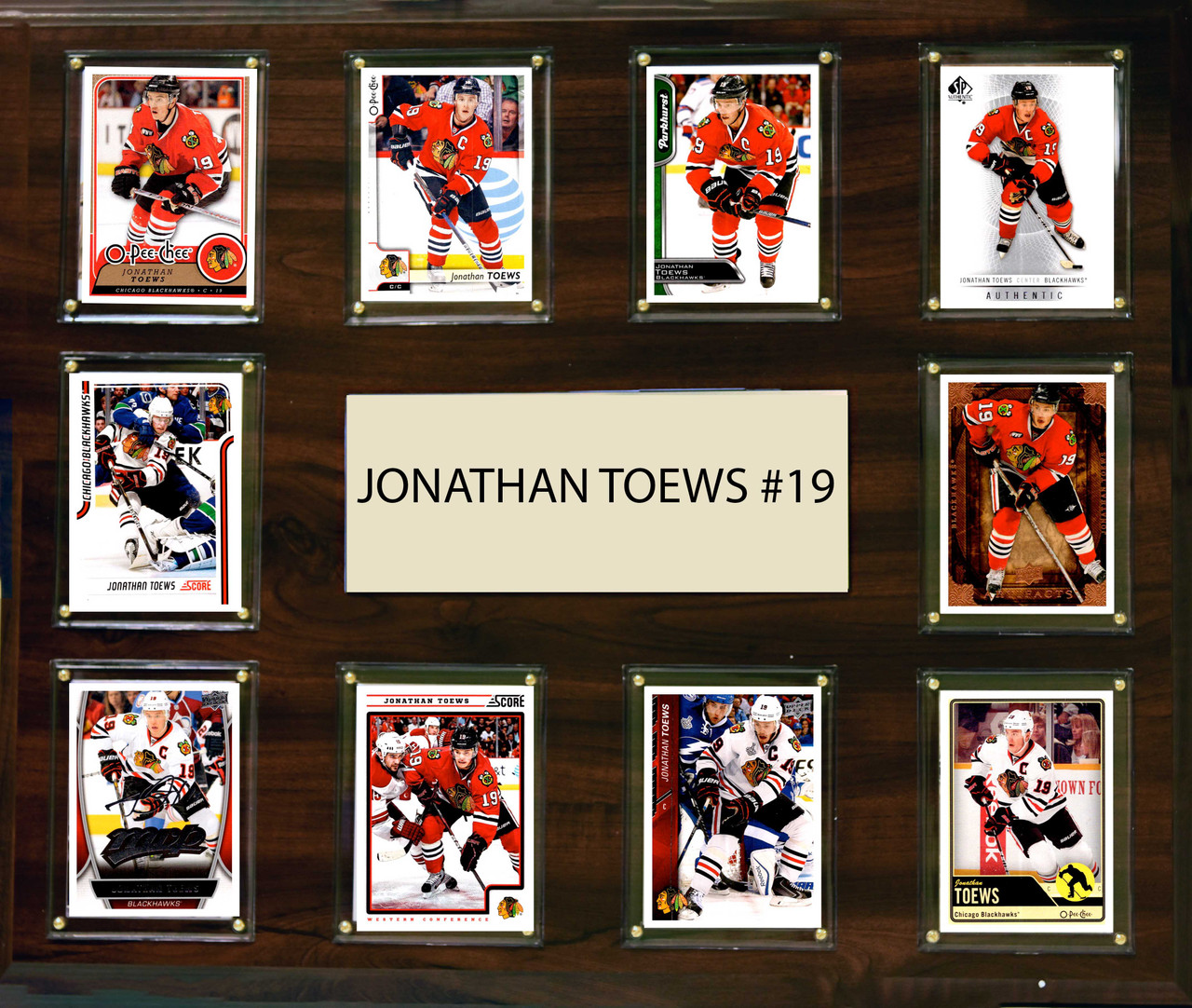 NHL 15"x18" Jonathan Toews Chicago Blackhawks Player Plaque