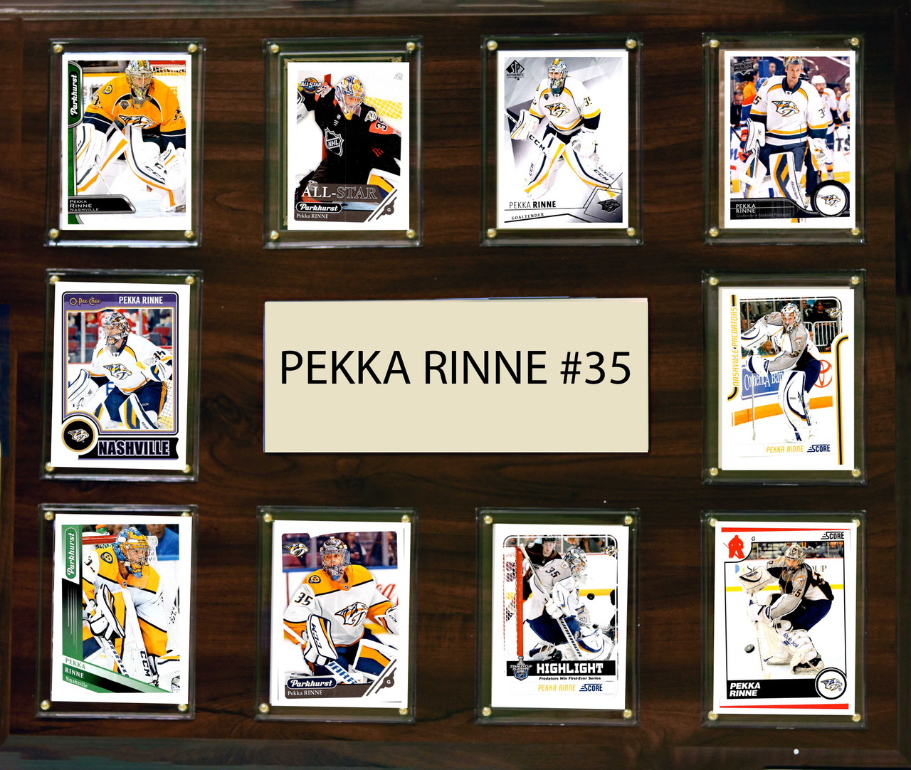 NHL 15"x18" Pekka Rinne Nashville Predators Player Plaque