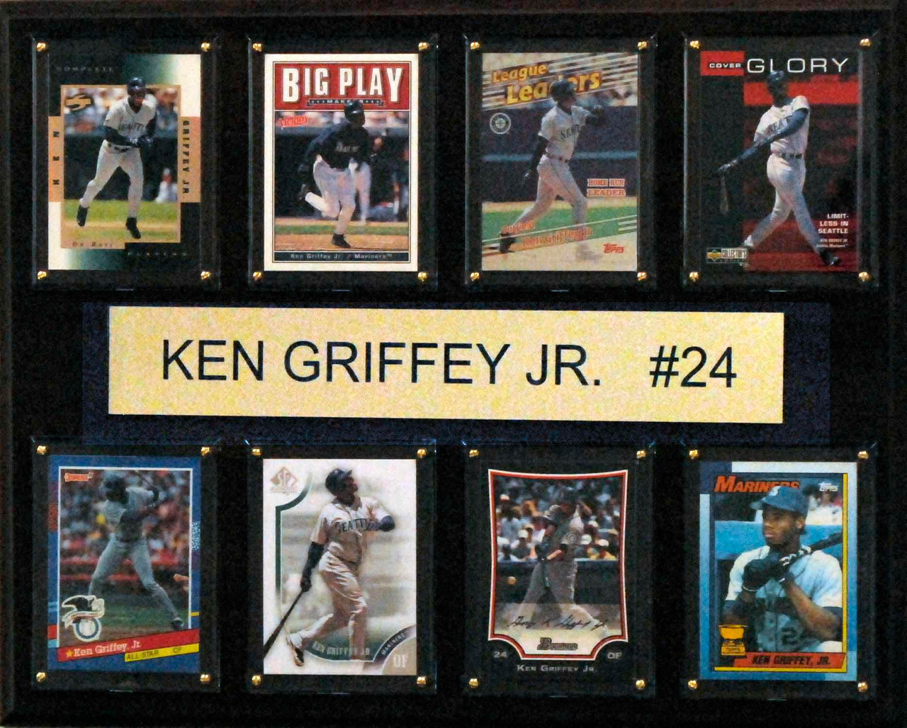 MLB 12"x15" Ken Griffey Jr. Seattle Mariners 8-Card Plaque