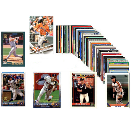MLB Houston Astros 50 Card Packs