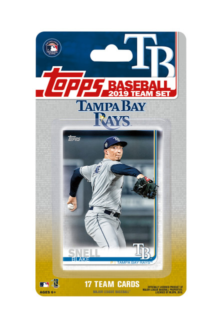 MLB Tampa Bay Rays 2019 Team Set