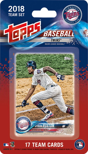 MLB Minnesota Twins 2018 Team Set