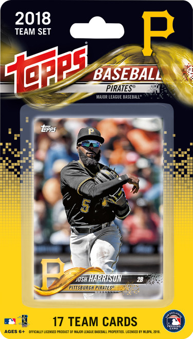 MLB Pittsburgh Pirates 2018 Team Set