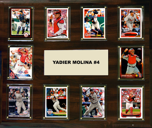 MLB 15"x18" Yadier Molina St. Louis Cardinals Player Plaque
