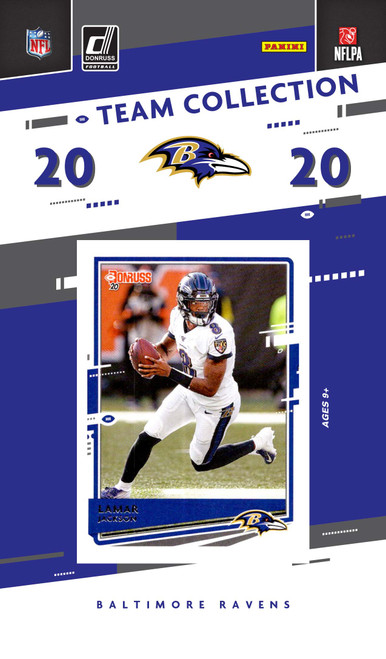 NFL Baltimore Ravens Licensed2020 Donruss Team Set