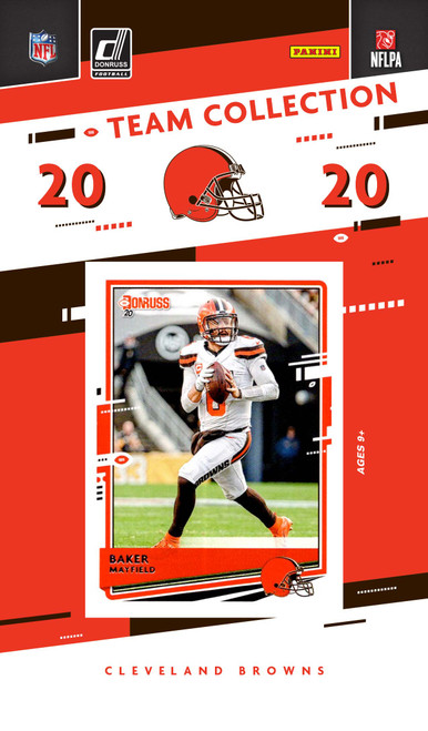 NFL Cleveland Browns Licensed2020 Donruss Team Set