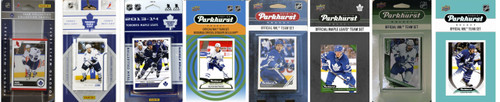 NHL Toronto Maple Leafs 7 Different Licensed Trading Card Team Sets