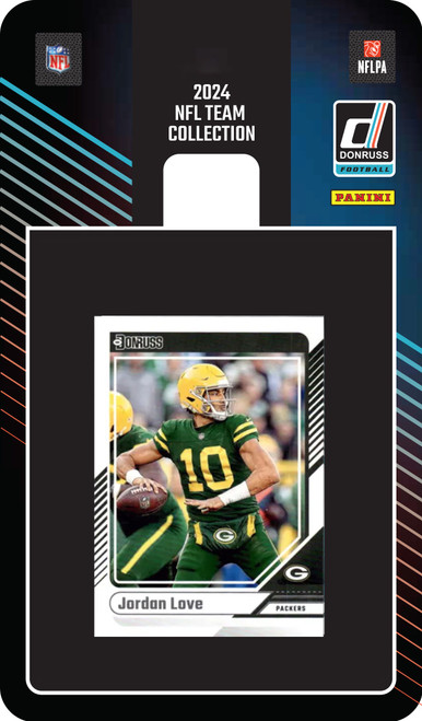 NFL Green Bay Packers Licensed 2024 Donruss TEAM SET.