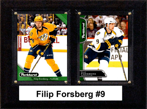 NHL 6"x8" Filip Forsberg Nashville Predators Two Card Plaque