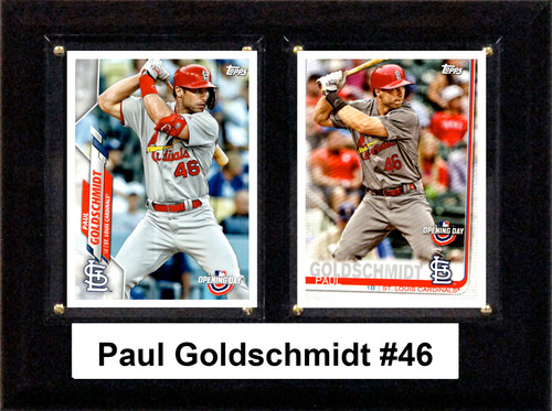 MLB 6"x8" Paul Goldschmidt St. Louis Cardinals Two Card Plaque