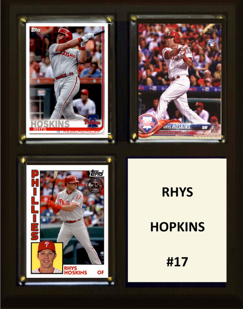 MLB 8"x10" Carlos Santana Cleveland Indians Three Card Plaque