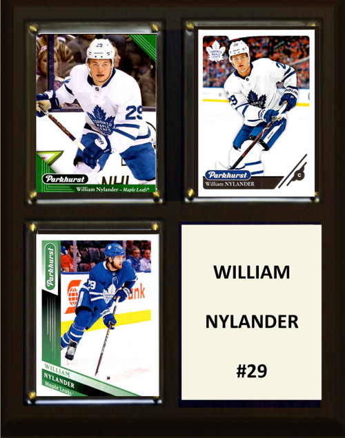 NHL 8"x10" William Nylander Toronto Maple Leafs Three Card Plaque