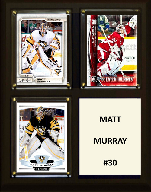NHL 8"x10" Matt Murray Arizona Coyotes Three Card Plaque
