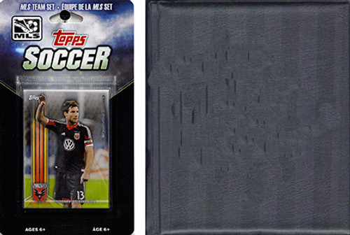 MLS D.C. United Licensed 2013 Topps Team Set and Storage Album