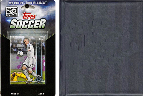 MLS Vancouver Whitecaps Licensed 2013 Topps Team Set and Storage Album