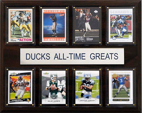 NCAA Football 12"x15" Oregon Ducks All-Time Greats Plaque