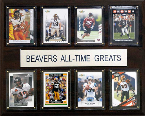 NCAA Football 12"x15" Oregon State Beavers All-Time Greats Plaque