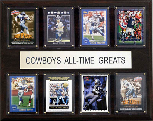 NFL 12"x15" Dallas Cowboys All-Time Greats Plaque