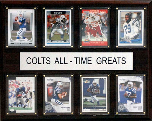 NFL 12"x15" Indianapolis Colts All-Time Greats Plaque