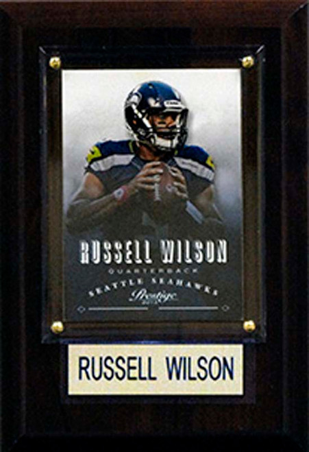 NFL 4"x6" Russell Wilson Seattle Seahawks Player Plaque