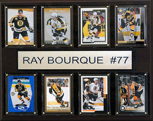 NHL 12"x15" Ray Bourque Boston Bruins 8-Card Plaque