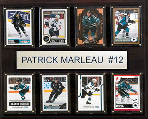 NHL 12"x15" Patrick Marleau San Jose Sharks 8-Card Plaque