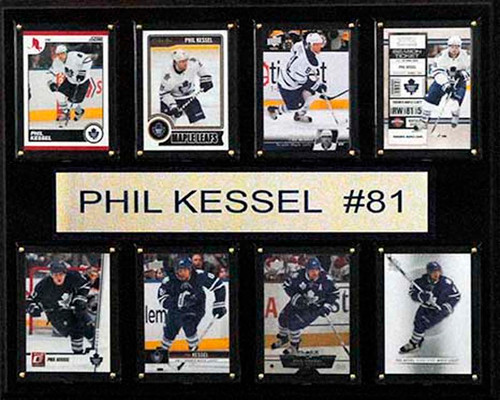 NHL 12"x15" Phil Keseel Toronto Maple Leafs 8-Card Plaque