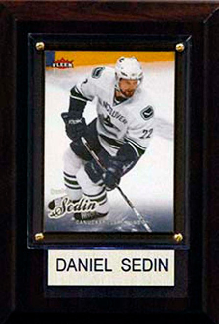 NHL 4"x6" Daniel Sedin Vancouver Canucks Player Plaque