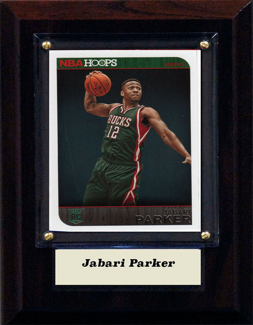 NBA 4"x6" Jabari Parker Milwaukee Bucks Player Plaque