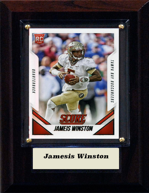 NFL 4"x6" Jamesis Winston Tampa Bay Bucs Player Plaque