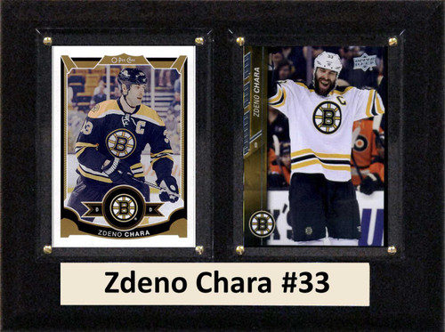 NHL 6"X8" Zdeno Chara Boston Bruins Two Card Plaque