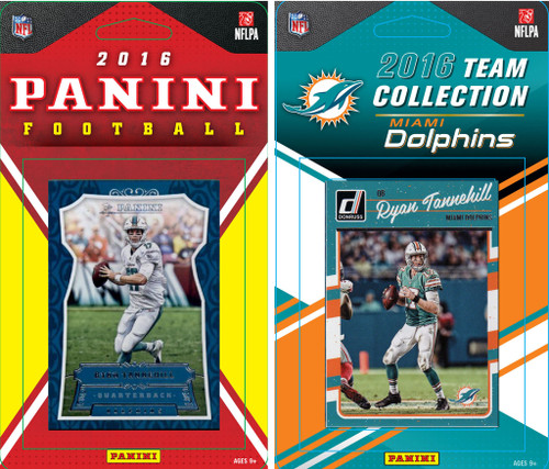 NFL Miami Dolphins Licensed 2016 Panini and Donruss Team Set