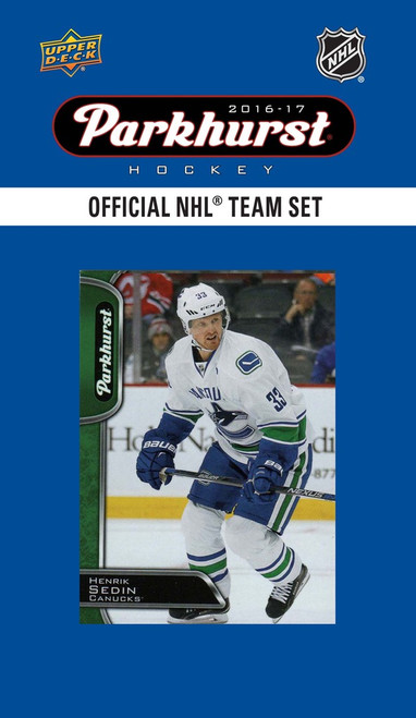 NHL Vancouver Canucks 2016 Parkhurst Team Set