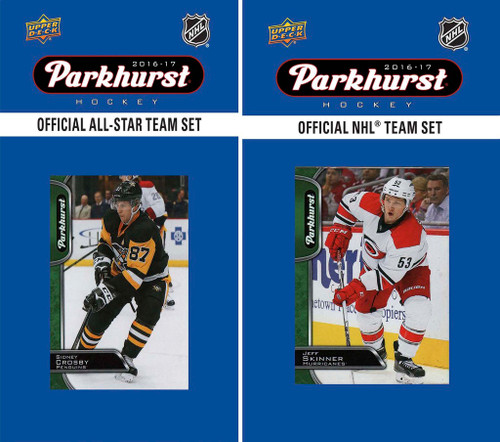 NHL Carolina Hurricanes 2016 Parkhurst Team Set and All-Star Set