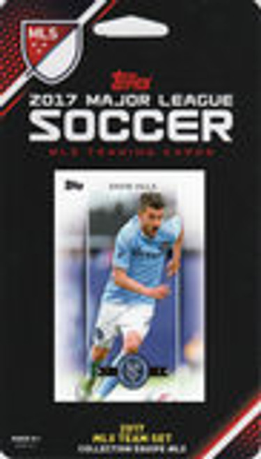 MLS New York City FC 2017 Topps Team Set